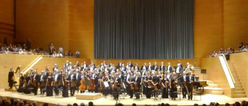 Orquestra Simfònica de Ràdio Suècia. L'Auditori 23 d'octubre de 2014. Foto IFL
