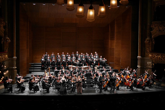 Tristan und Isolde, Orquestra del Teatre Mariinski, Cor dle Gran Teatre del Liceu i Valery gergiev. Fotografia ® A Bofill