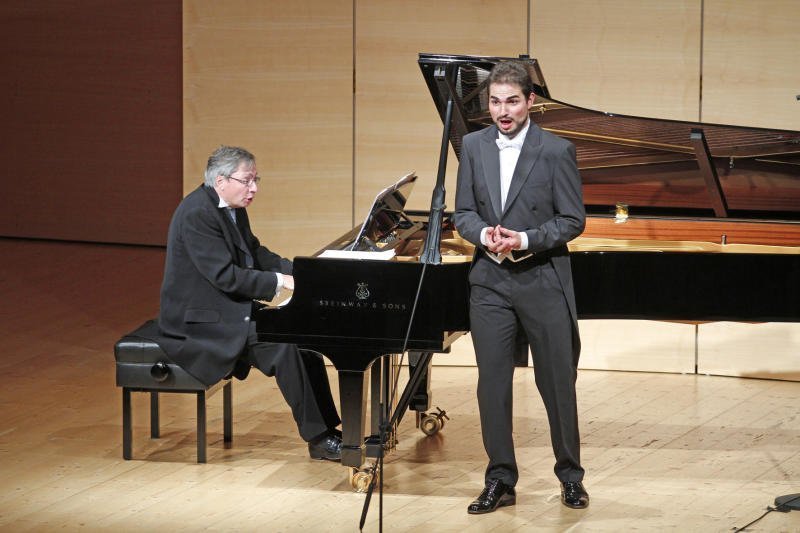 Mauel Walser i Wolfram Rieger a la Schubertíada de Schwarzenberg Fotografia gentilesa de la © Schubertiade Schwarzenberg