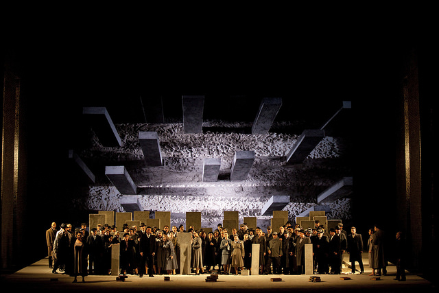 Nabucco, producció de Daniele Abbado. Fotografia © Royal Opera House / Catherine Ashmore