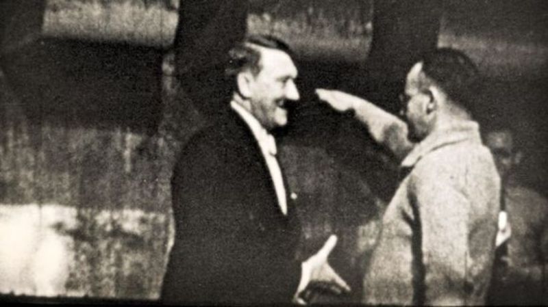 Hitler i Heinz Tietjen © Hans-Jürgen Syberberg
