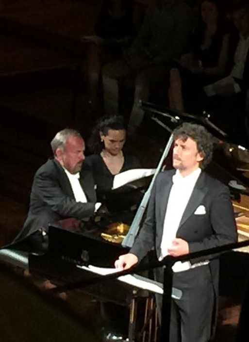 Jonas Kaufmann i Helmut Deutsch Palau de la Música Catalana 09 de juny de 2016. Fotografia gentilesa d'Albert Valero