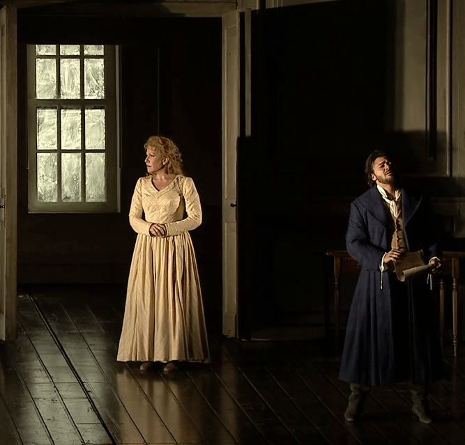 Joyce DiDonato i Vittorio Grigolo al tercer acte de Werther a la ROH, Producciño de Benoit Jacquot