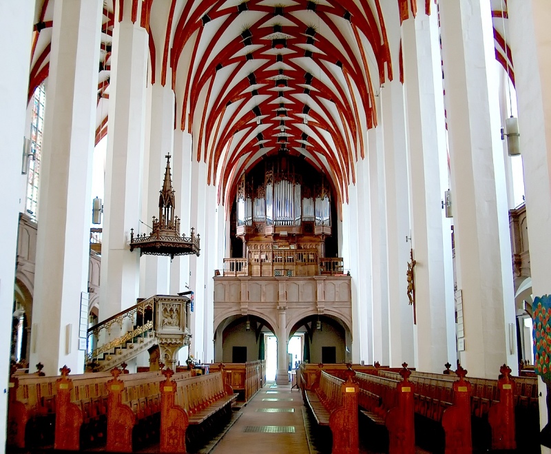 Die Thomaskirche de Leipzig