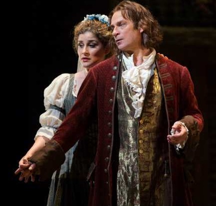 Serena Malfi i Simon Keenlyside Don Giovanni MET 2016 Fotografia Marty Sohl/The Metropolitan Opera